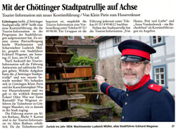 Göttinger Tageblatt Juni 2010