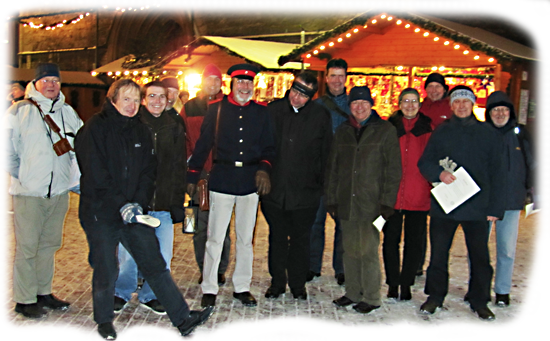 Weihnachtsfeier mit der Stadtpatrouille